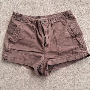 Aerie Women's Tan Cargo Shorts